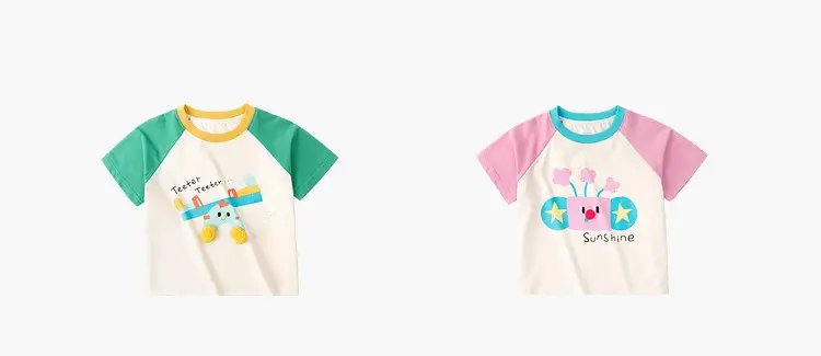 Dudu Boys T-shirt Pink Sleeve Summer New Baby T-shirt — feature 10