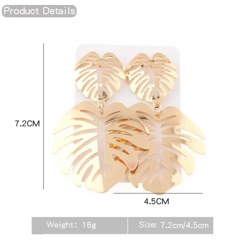 Golden Round Dangle Earrings Set for Women — feature 2