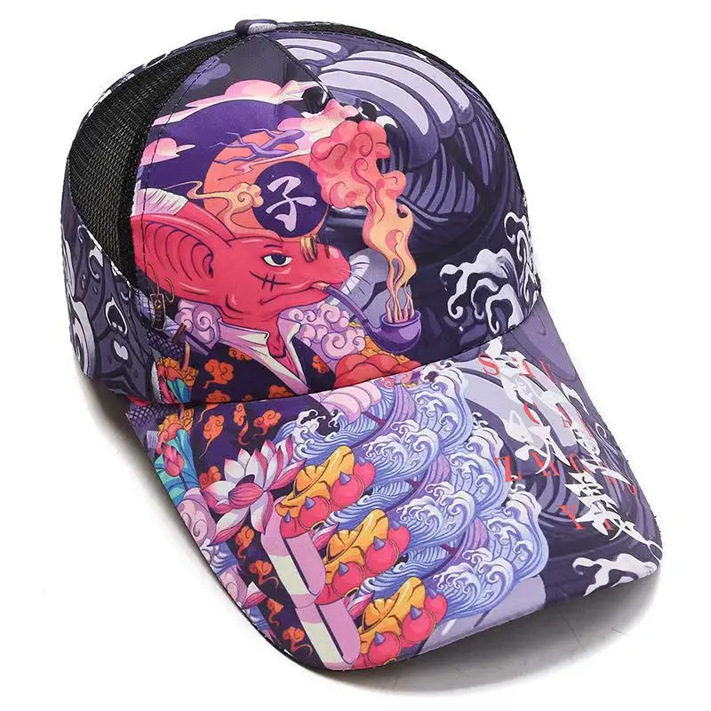 12 Zodiac Dragon Cap Outdoor Fishing Sun Hat
