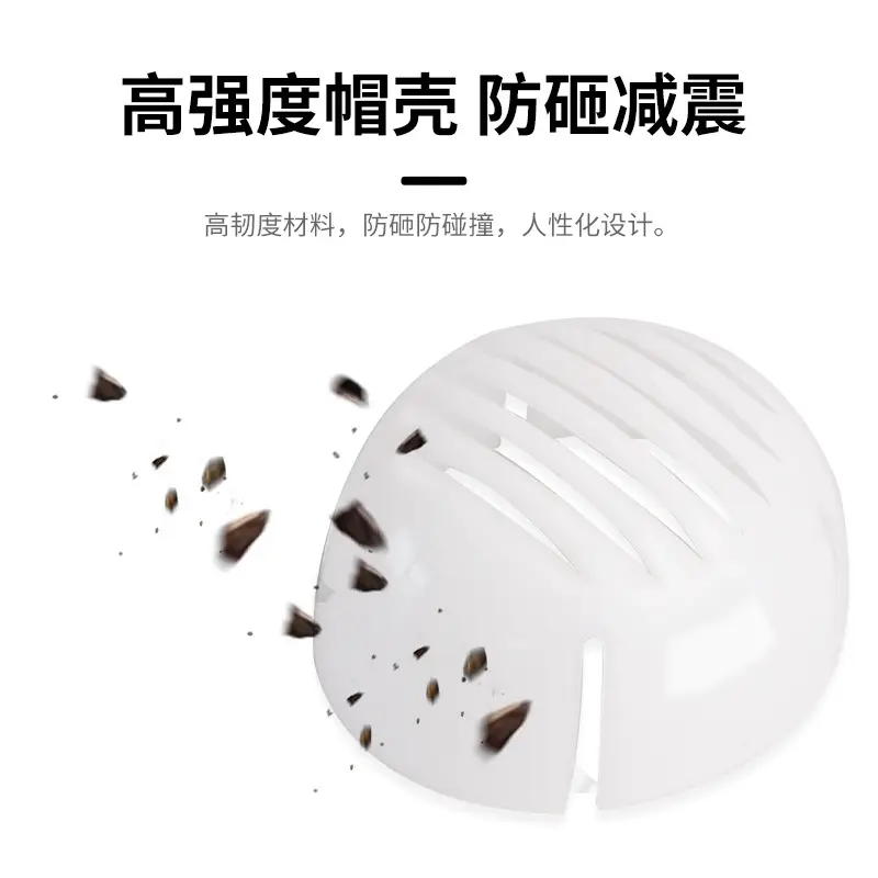 Blue Lightweight Safety Cap with Anti-Collision Design - Image 5