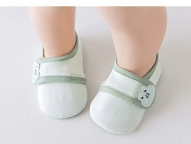 Pink Bunny Decor Baby Soft Cotton Slip-On Shoes for 1-3Y — feature 12