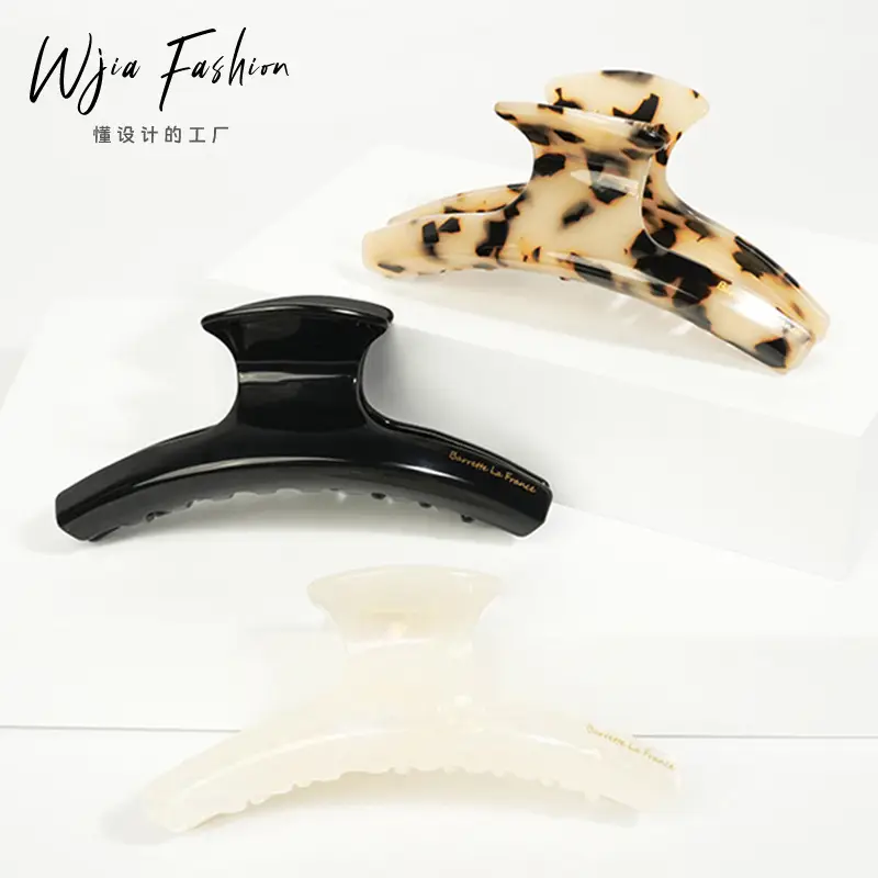 Leopard Print Curved Hair Clip for Girls - Image 6