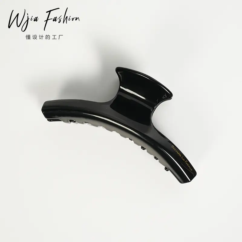 Leopard Print Curved Hair Clip for Girls — feature 15