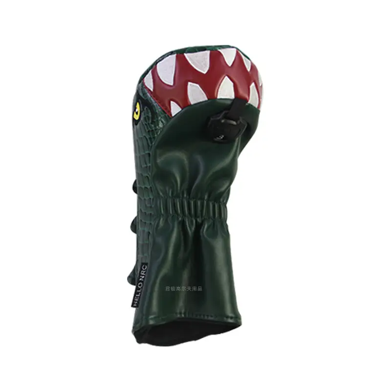 Tyrannosaurus Rex Golf Pole Cover Rotatable Digital Number Plate Green - Image 2