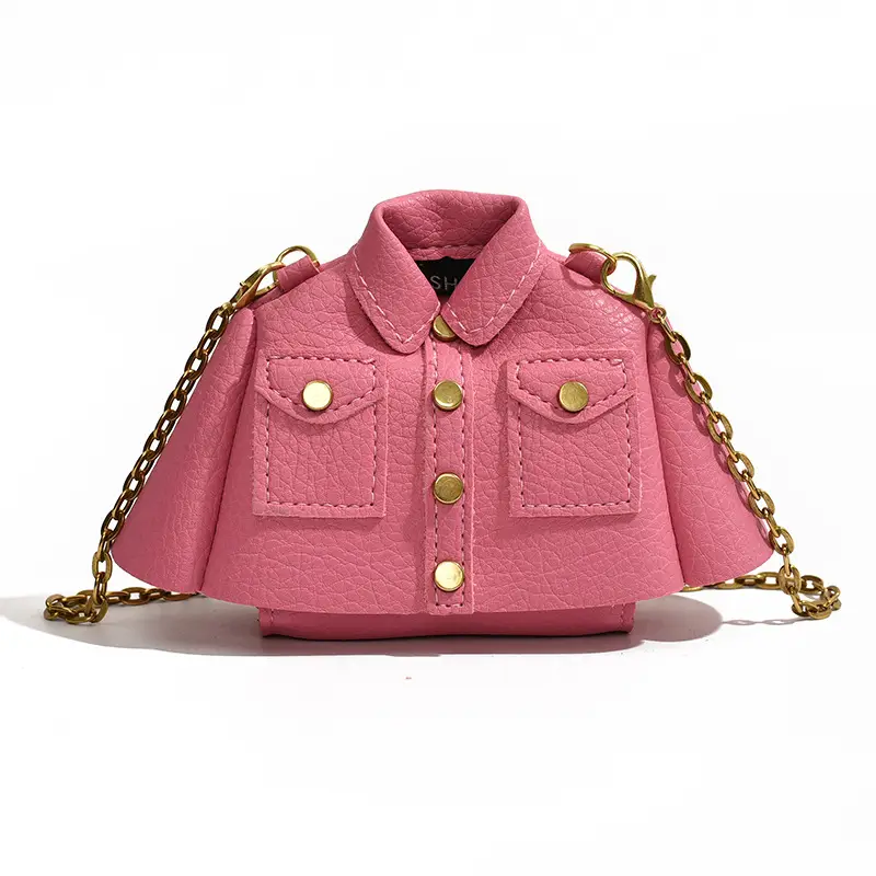 Pink Crossbody Bag for Girls with Hat and Backpack - Image 11