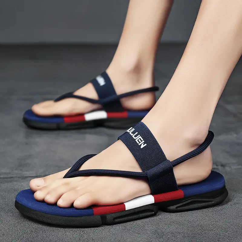 Cross-Border Sandals for Men 2024 Summer Flip-Flops Two-Wear Slippers for Men Beach Flip-Flops Outdoor Fashion Sandals - Image 7