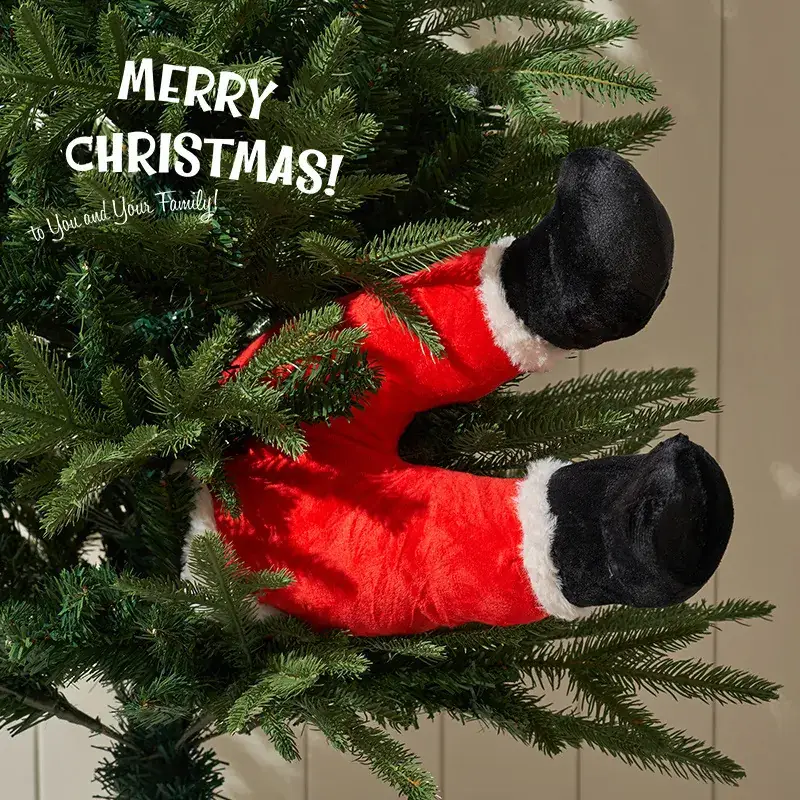 Christmas Elf Leg Pants Green Filled 42cm - Image 6