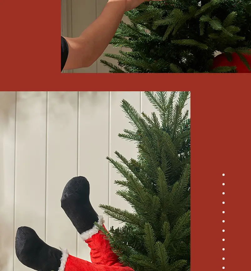 Christmas Elf Leg Pants Green Filled 42cm — feature 5