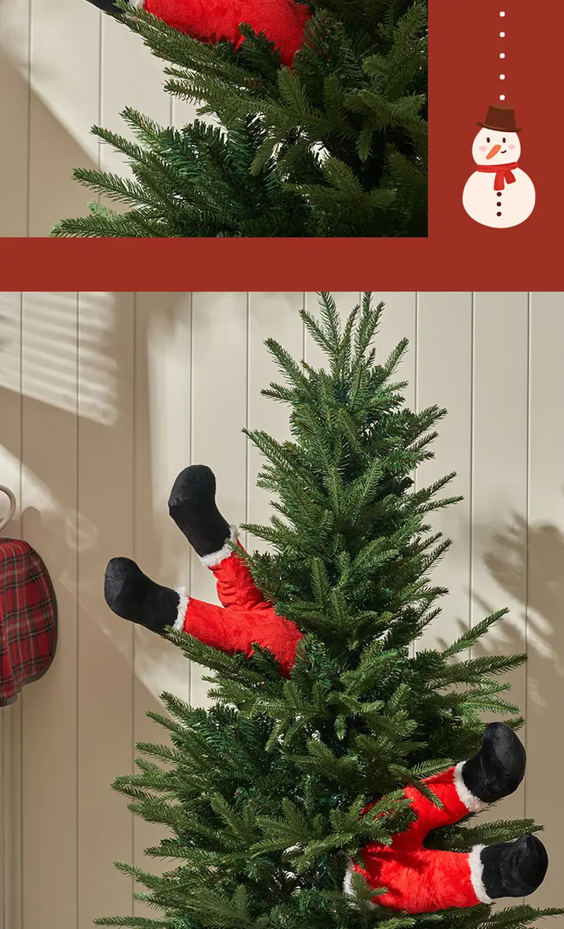 Christmas Elf Leg Pants Green Filled 42cm — feature 6