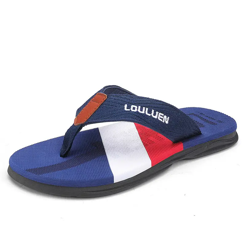 2024 Men's Navy Blue Louis Vermeer Sandals Large - Image 8