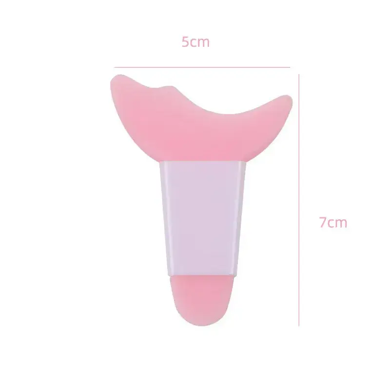 Silicone Eye Makeup Aid Crescent Eyelash Holder - Image 12