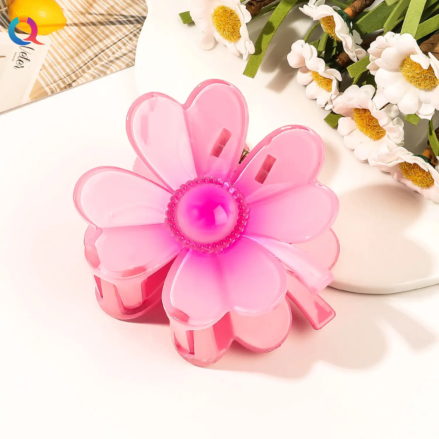 Golden 4-Leg Clover Hairpin for Women — feature 45