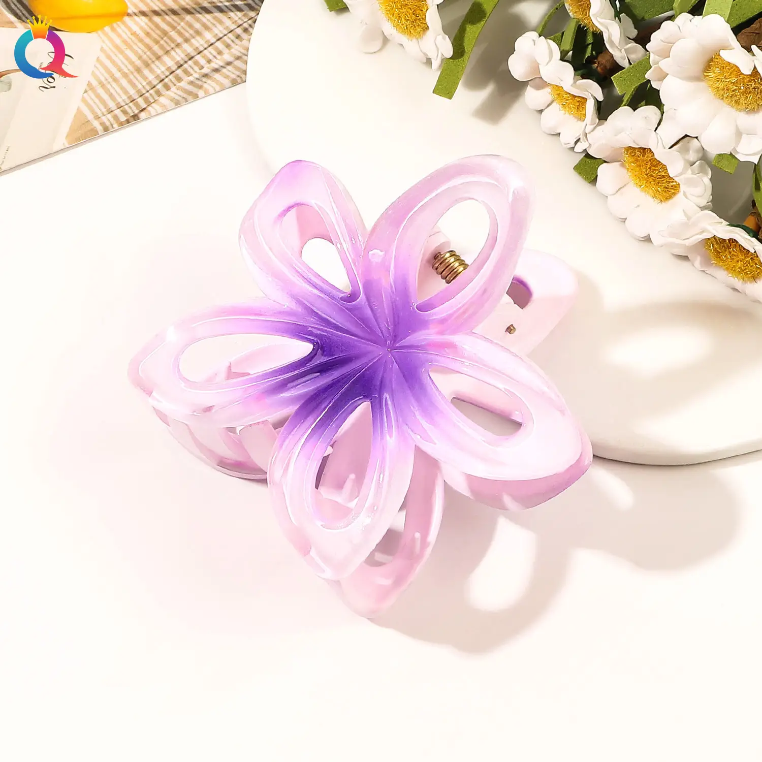 Golden 4-Leg Clover Hairpin for Women — feature 57