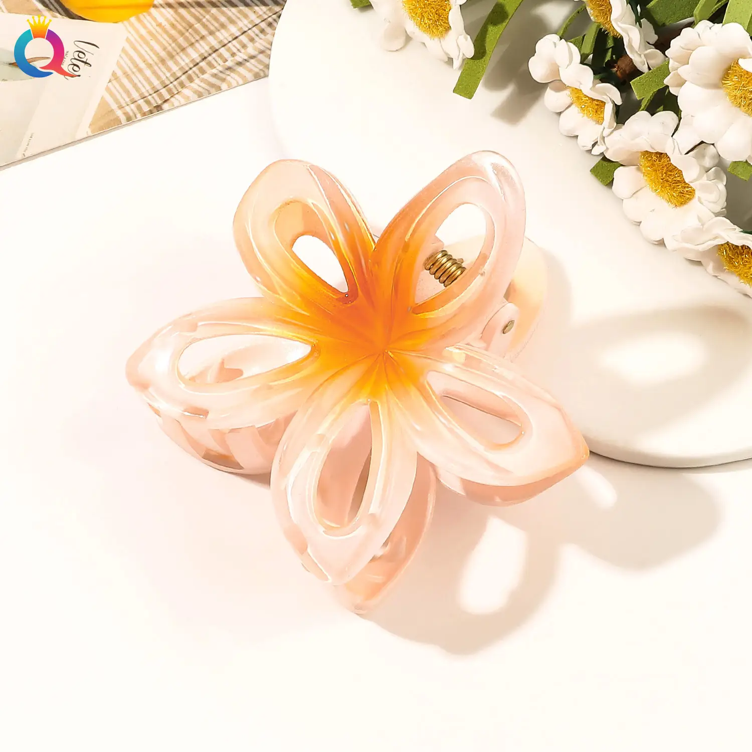 Golden 4-Leg Clover Hairpin for Women — feature 58