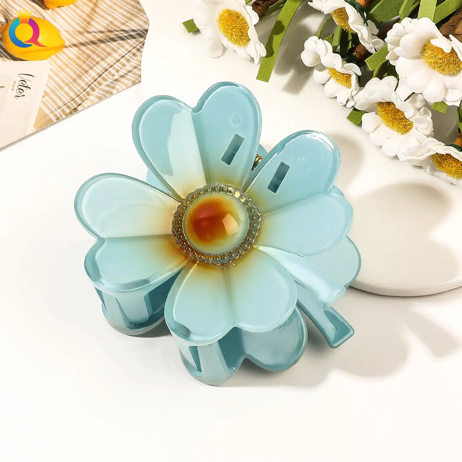 Golden 4-Leg Clover Hairpin for Women — feature 44