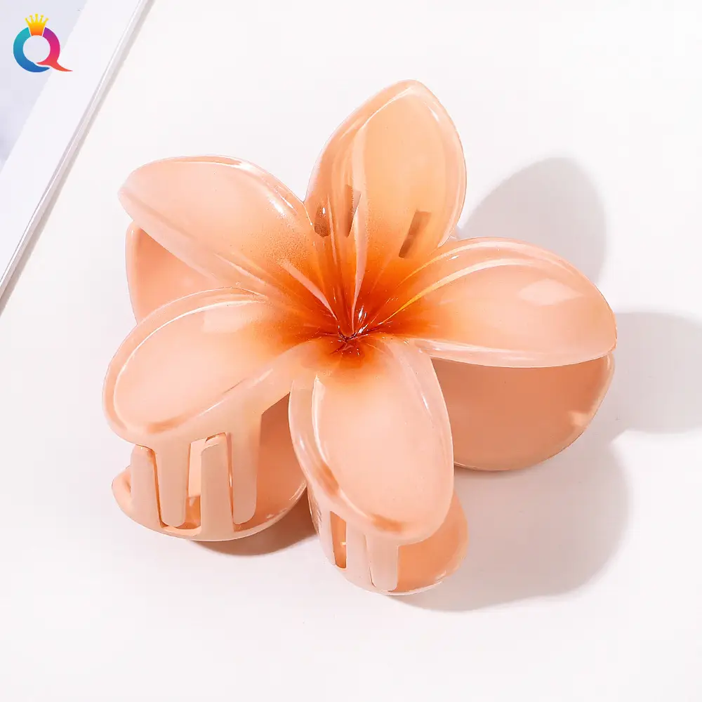 Egg flower clip-Korean powder