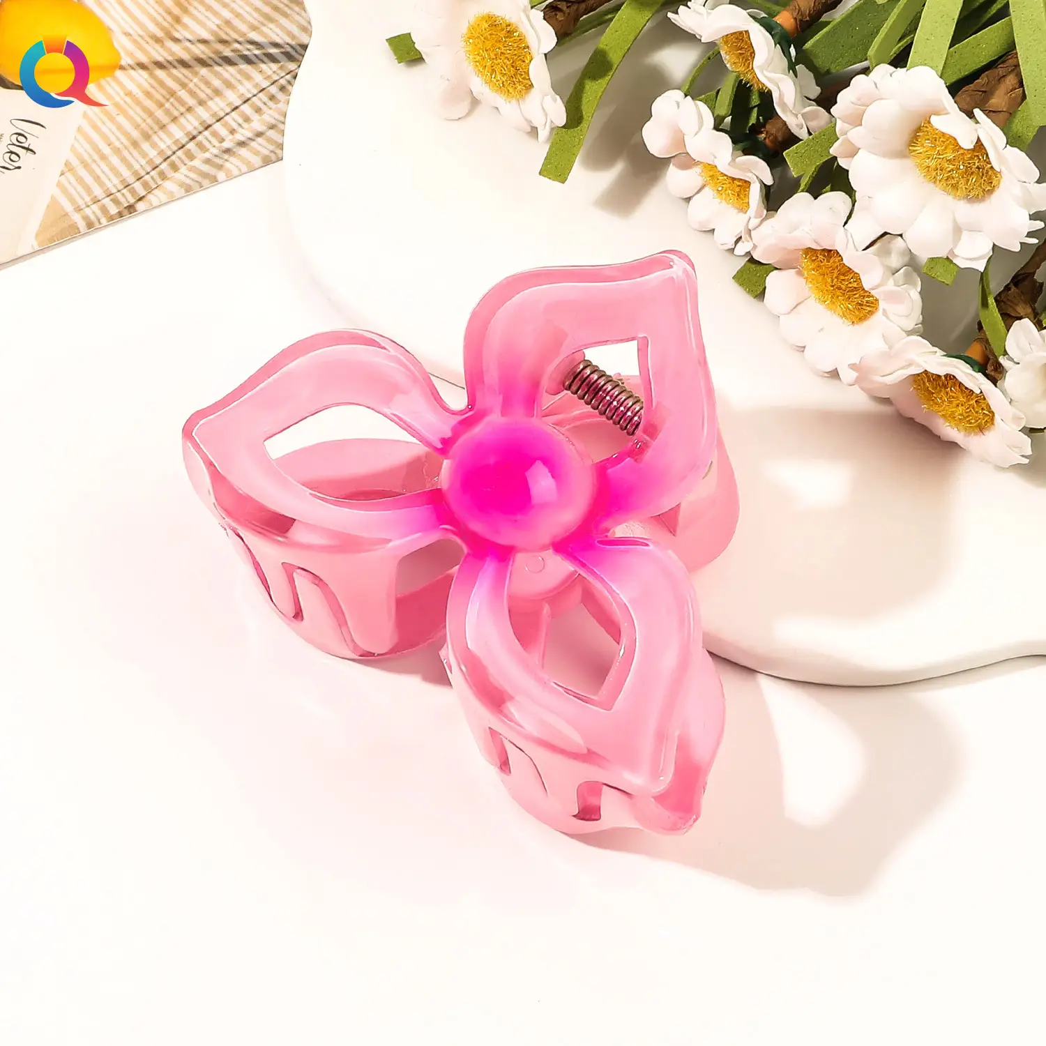 Golden 4-Leg Clover Hairpin for Women - Image 14