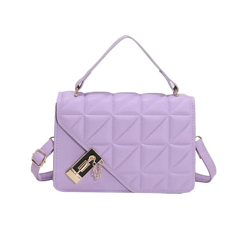 Women's Pink Quilted Shoulder Bag 2022 Fashion - Image 2