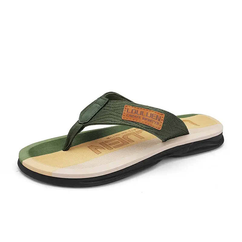 2024 Summer Large Size Men's Flip-Flops for Outer Wear Flip-Flops Beach Shoes Casual Trendy Non-Slip Fashion Sandals for Men - Image 8