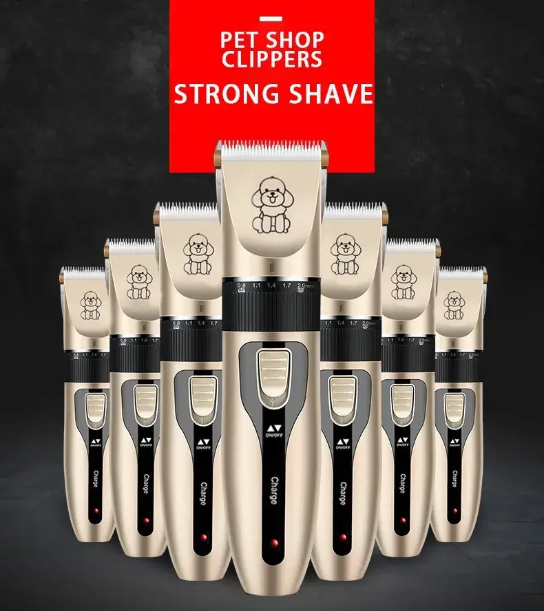 Pet Electric Clipper for Dogs & Cats with Adjustable Blades — feature 1