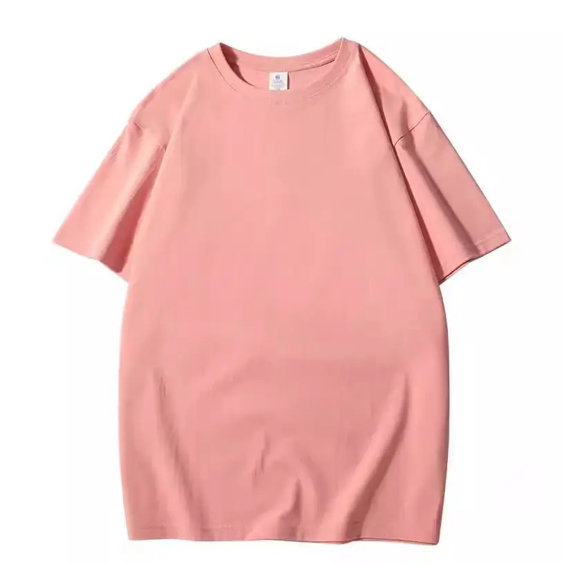 Black Heavy Combed Cotton Round Neck T-Shirt - Image 13