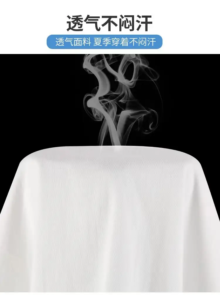 Black Heavy Combed Cotton Round Neck T-Shirt — feature 27