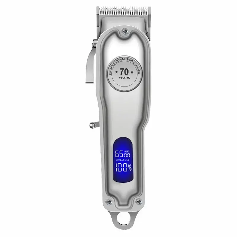 Rechargeable Electric Hair Clipper with Retro Oil Head - Image 6
