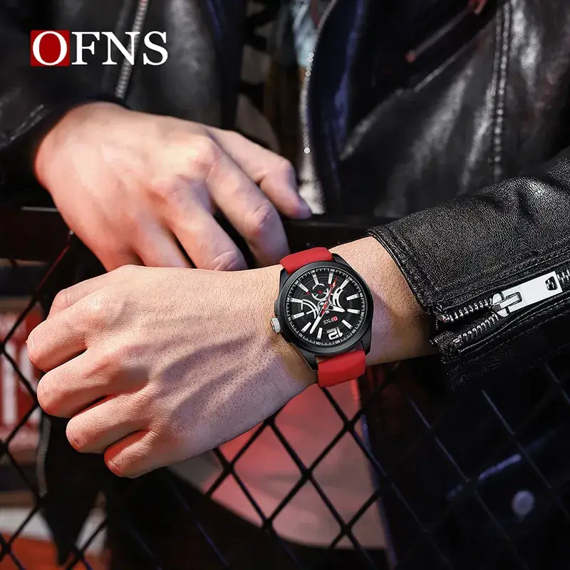 Men's Sports Silicone Strap Luminous Quartz Watch - Image 9