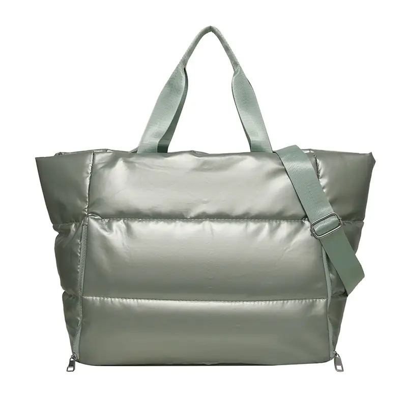 Pink Waterproof Travel Yoga Bag with Zip Pockets - Image 11