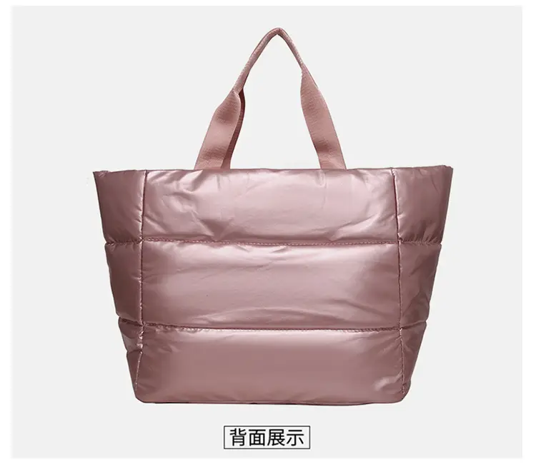 Pink Waterproof Travel Yoga Bag with Zip Pockets — feature 14