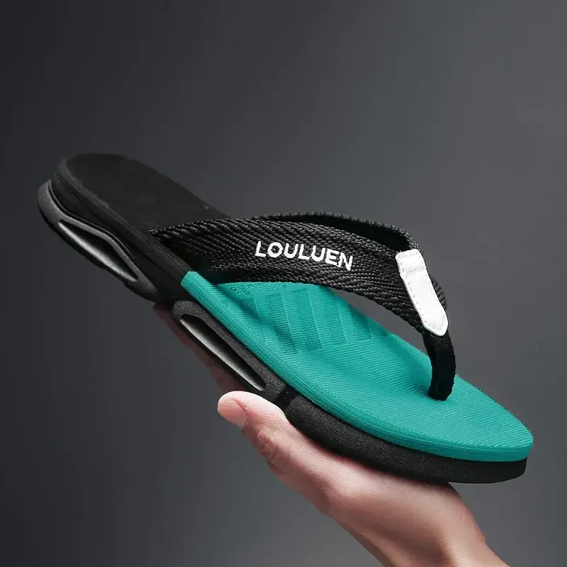 Cross-Border Large Size Flip-Flops for Men's Summer Outer Wear Non-Slip Flip-Flops for Men's Beach Trend Internet Celebrity Casual Sandals - Image 3