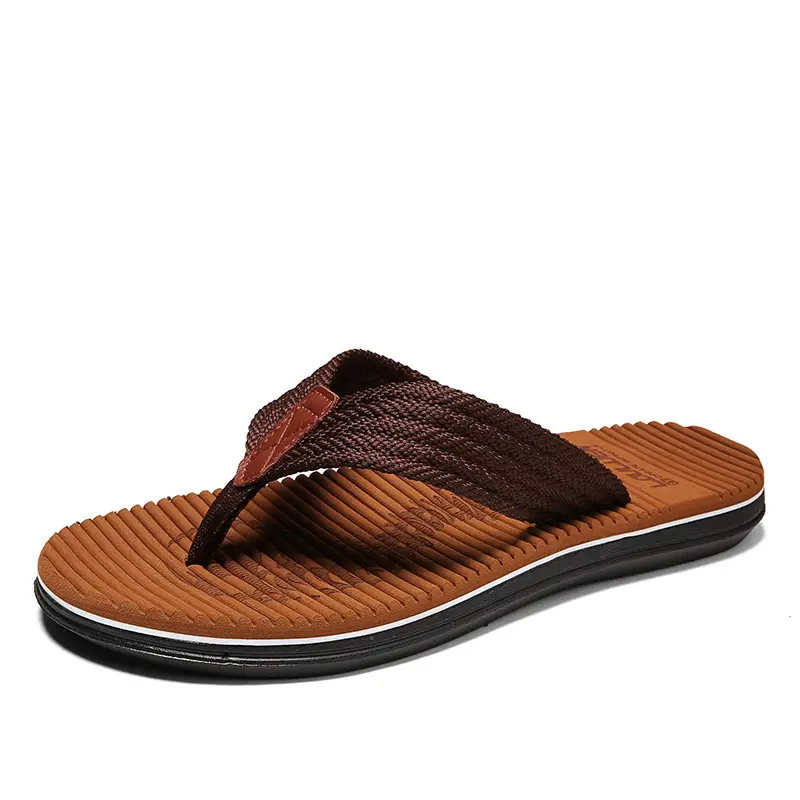 Flip-Flops for Men 2024 Summer New Trendy Beach Shoes for Outer Wear Personalized Fashion Flip-Flops Casual Sandals - Image 2