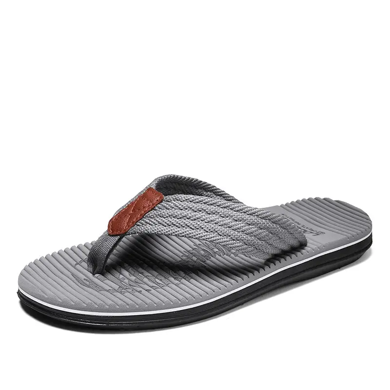 Flip-Flops for Men 2024 Summer New Trendy Beach Shoes for Outer Wear Personalized Fashion Flip-Flops Casual Sandals - Image 3