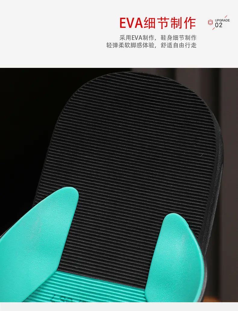 2023 Men's Teal Anti-Slip Flip Flops — feature 5