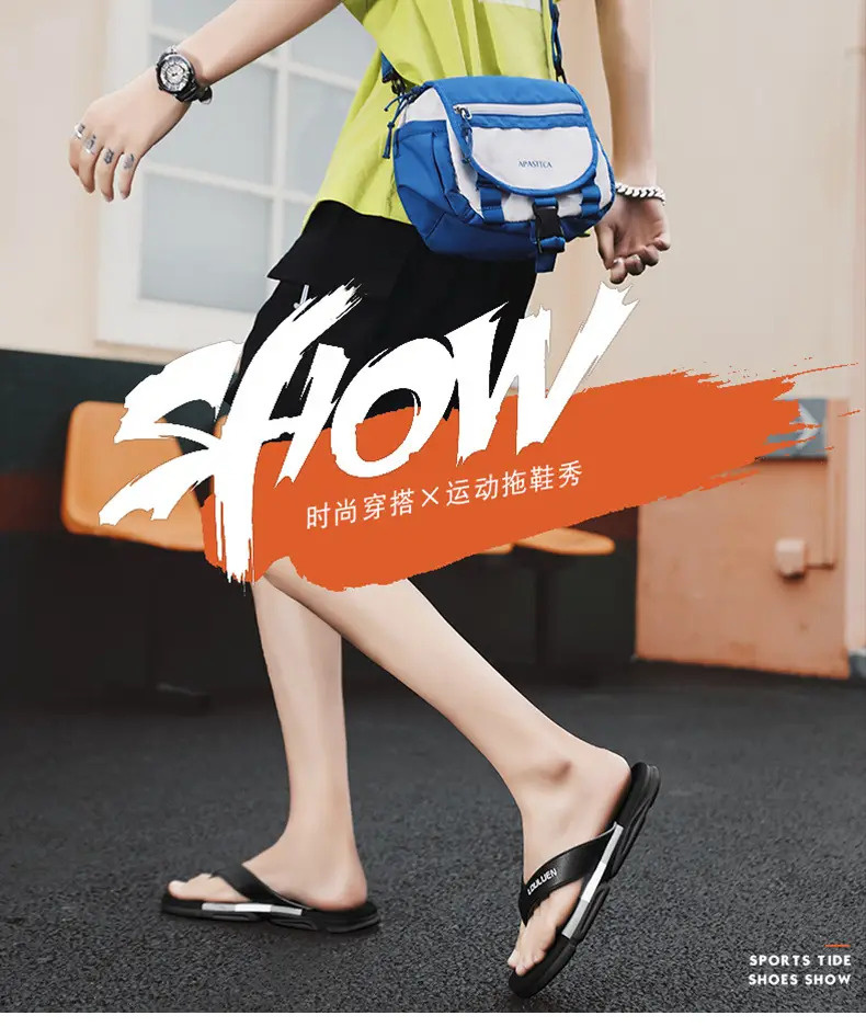 2024 Summer Vietnam Flip-Flops Men's Outerwear Trendy Casual Beach Men's Large Size Flip-Flops Anti-Slip Sandals — feature 1