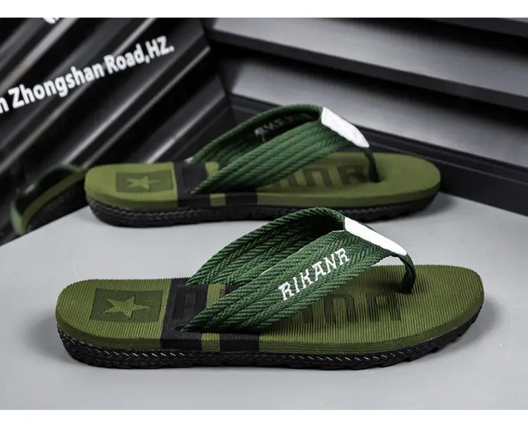 Cross-Border 2024 Summer Thick-Soled Slippers for Men, Sports and Leisure Beach Shoes, Eva Soft-Soled Vietnamese Flip-Flops — feature 15