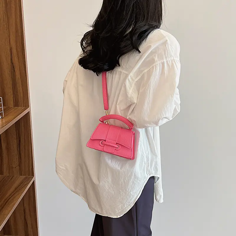 Black Korean Style Shoulder Crossbody Bag for Women - Image 7