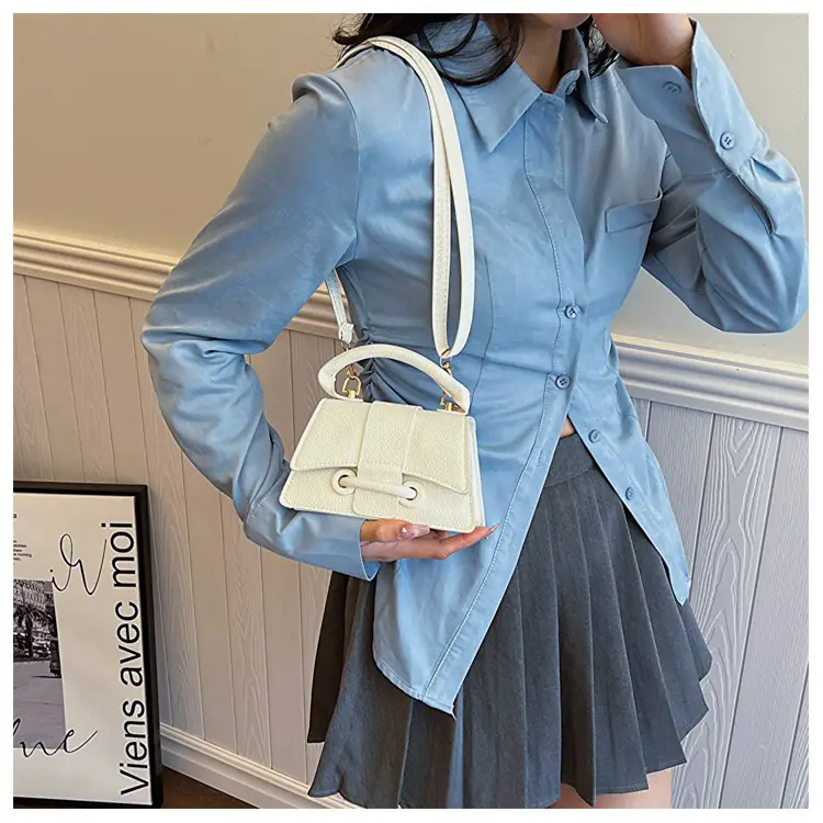 Black Korean Style Shoulder Crossbody Bag for Women — feature 13