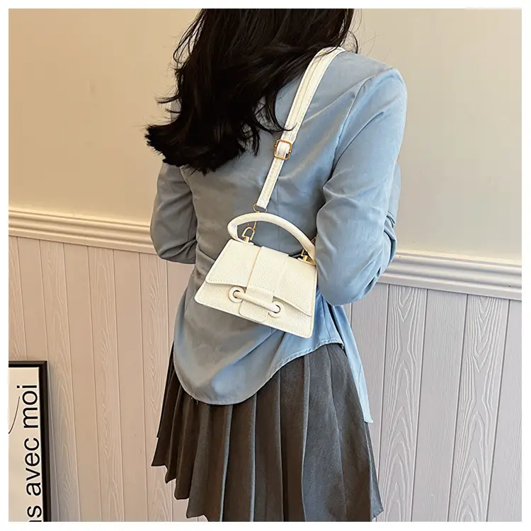 Black Korean Style Shoulder Crossbody Bag for Women — feature 14
