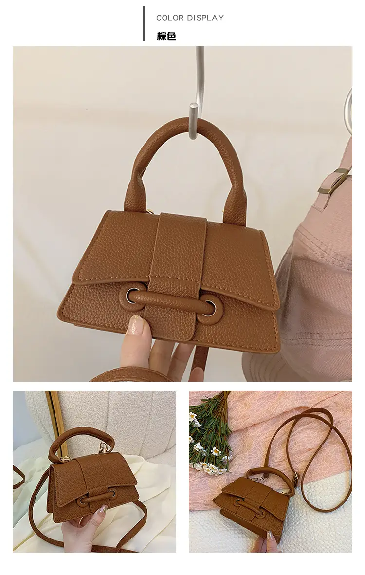 Black Korean Style Shoulder Crossbody Bag for Women — feature 21