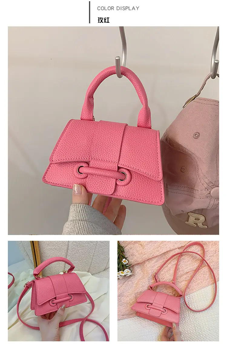 Black Korean Style Shoulder Crossbody Bag for Women — feature 22