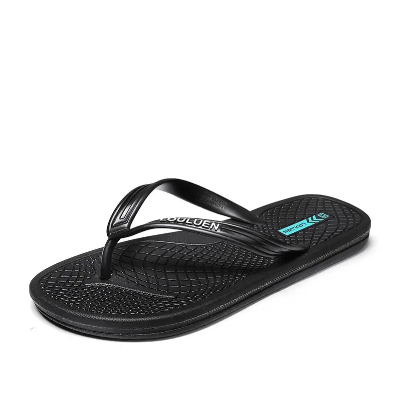 Flip-Flops Men's Trendy Outdoor Slippers Men's 2024 Summer Beach Shoes Fashionable Outer Wear Flip-Flops Personalized Korean Style Sandals