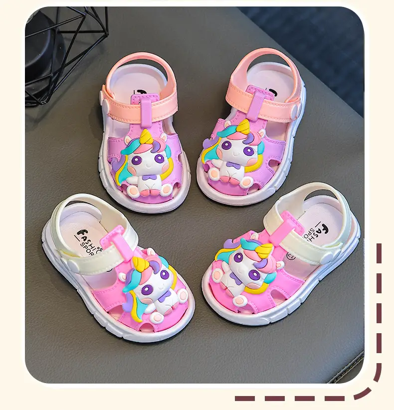 Anti-urine Plastic Baby Toe Sandals Children's Men's and Women's Non-slip Soft Bottom Toddler Shoes Baby's Pre-step Shoes 0-1-3 Years Old — feature 18