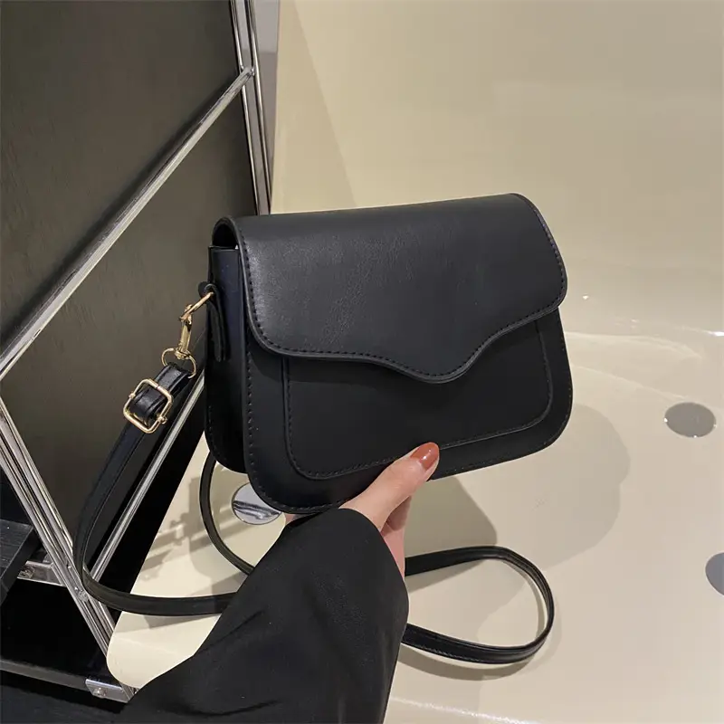 Beige Square Textile Shoulder Crossbody Bag Women 2024 - Image 8