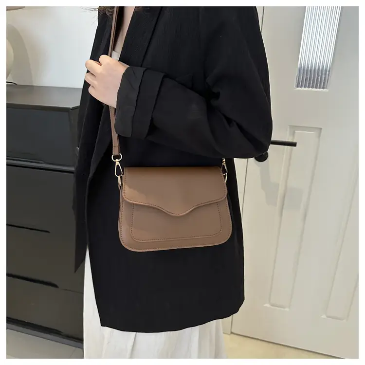 Beige Square Textile Shoulder Crossbody Bag Women 2024 — feature 18