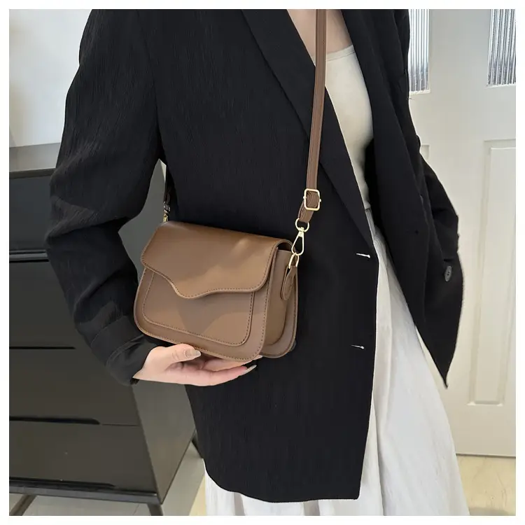Beige Square Textile Shoulder Crossbody Bag Women 2024 — feature 19