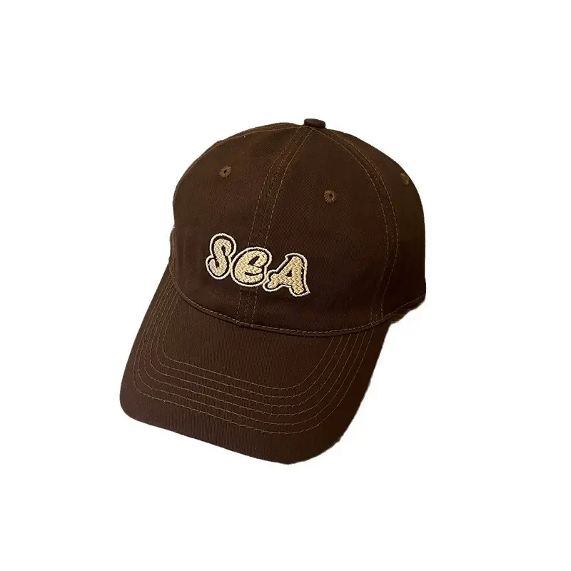 Brown SGA Embroidered Baseball Cap for Women Men - Image 8