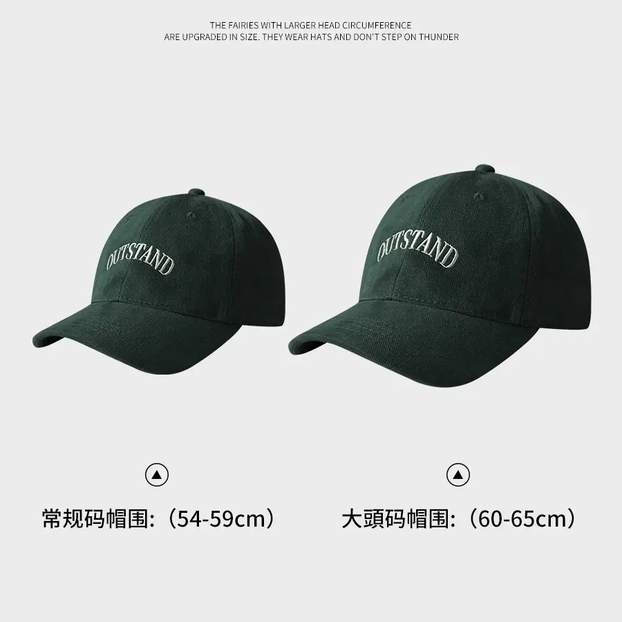 2023 New Fashion Black Baseball Cap with Letter Embroidery - Image 4