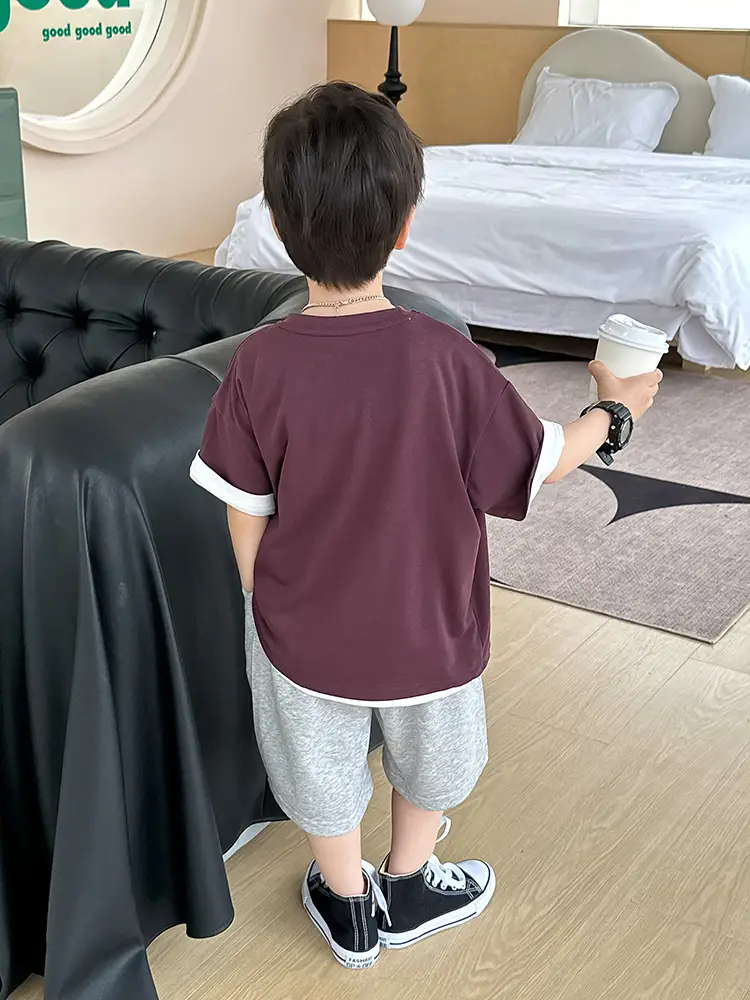 Boys T-Shirt New Logo Summer 2025 Kids — feature 12