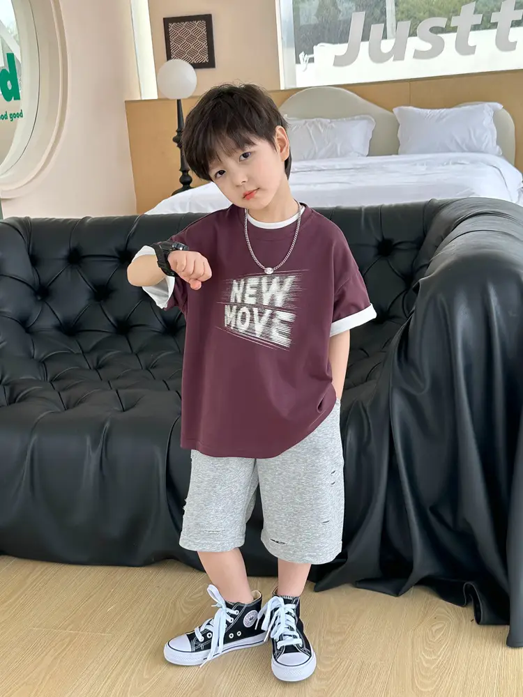 Boys T-Shirt New Logo Summer 2025 Kids — feature 14